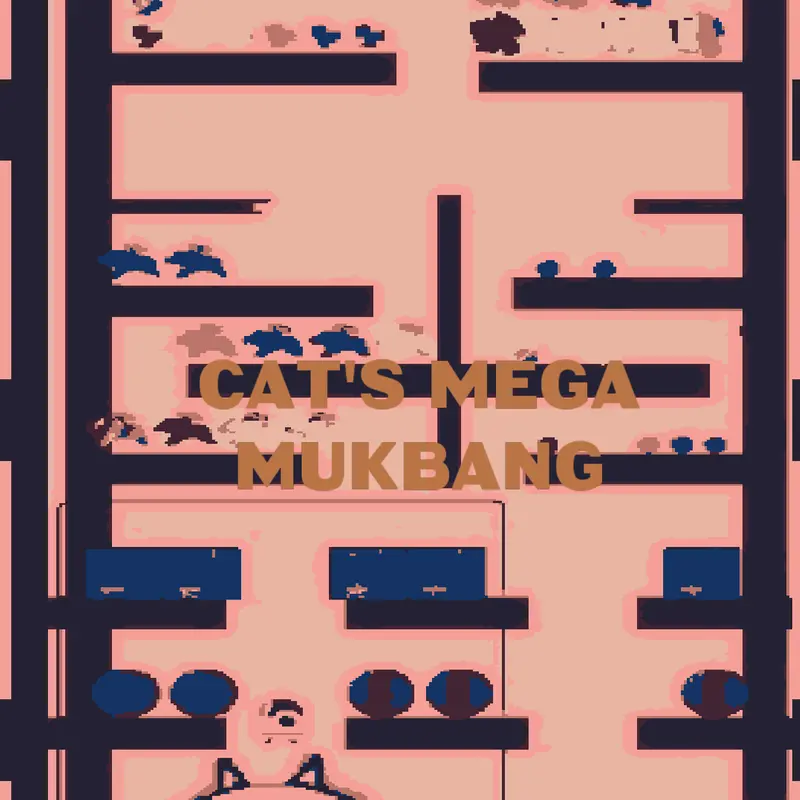 Cats mega mukbang by @catergaming