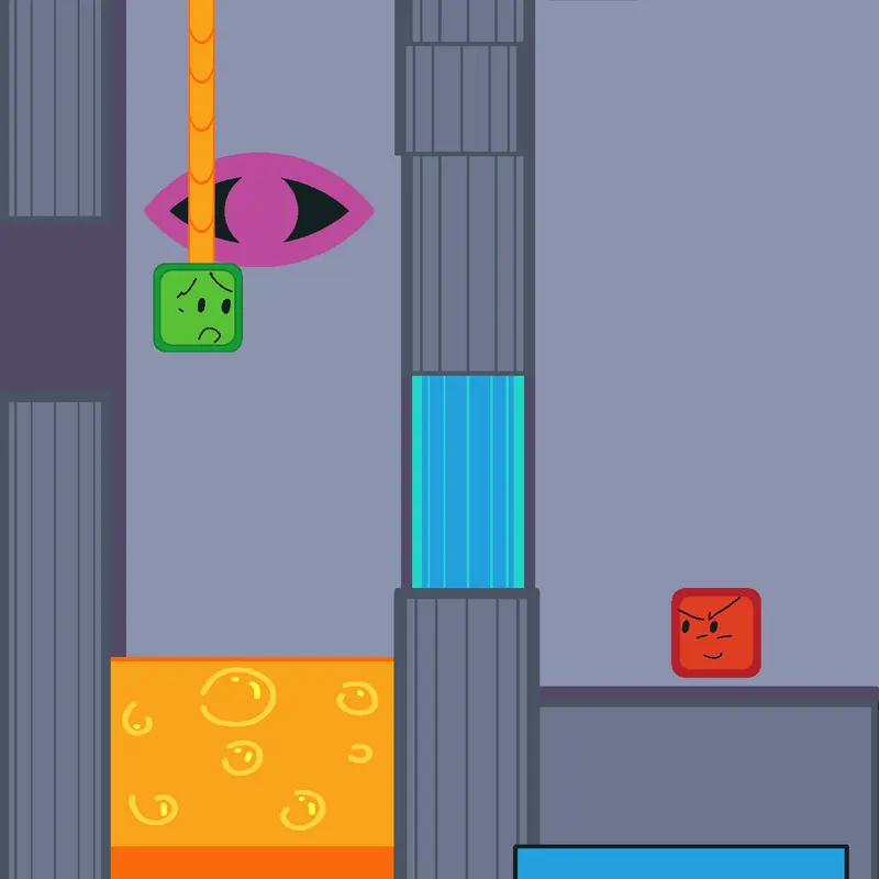 Finished ending game but blue is green by @DereckaronCastillomo