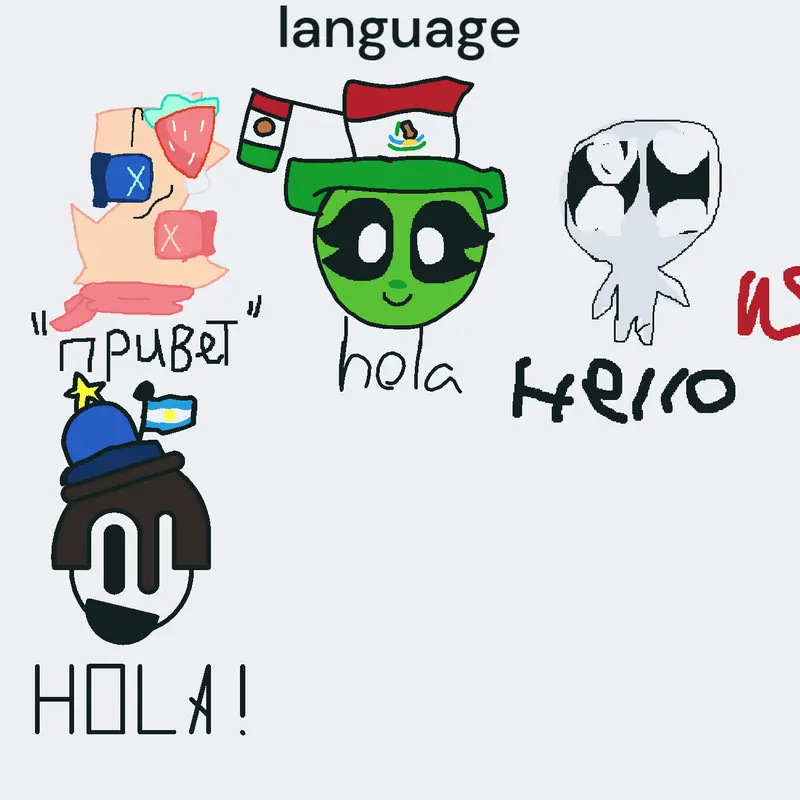 Say HI in your languaje by @Nahielito71