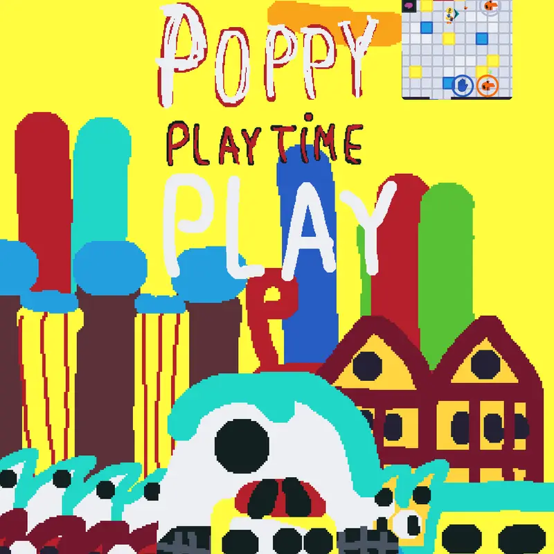 Poppy playtime chapter 1 concept by @estebeangames