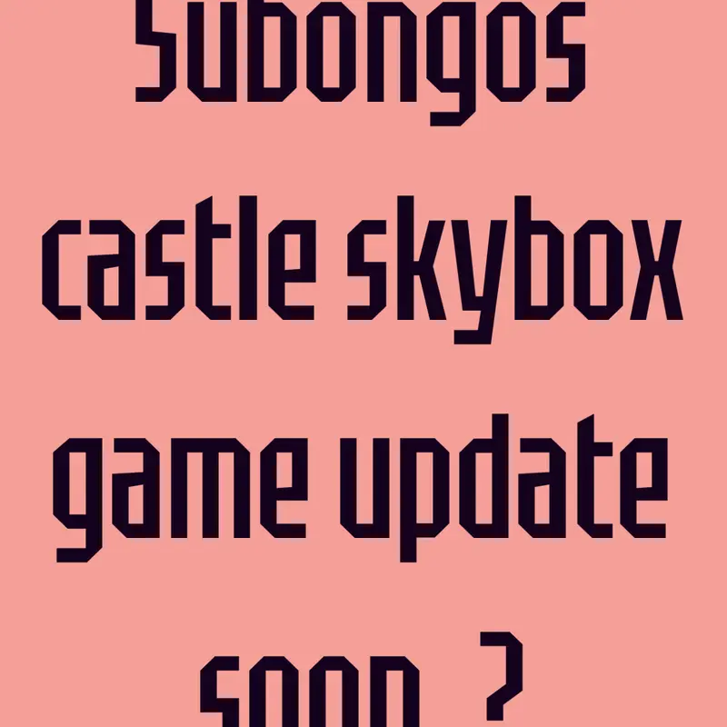 Game by @Subject_0wantstoparty