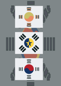 3 Regions of Korea