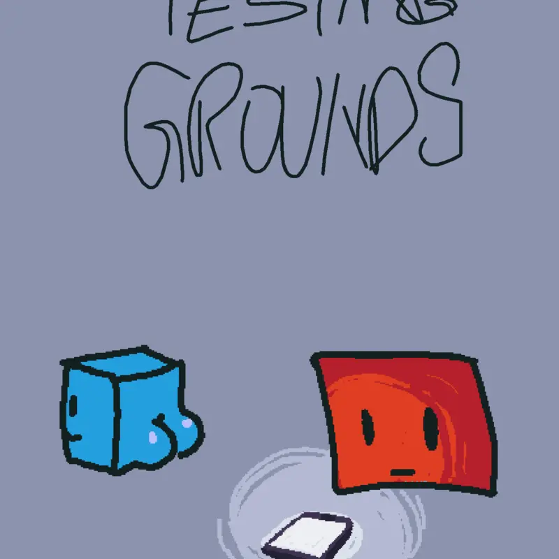 Testing Grounds (feat. Red & Bluw) by @thebweeflestbwaffle