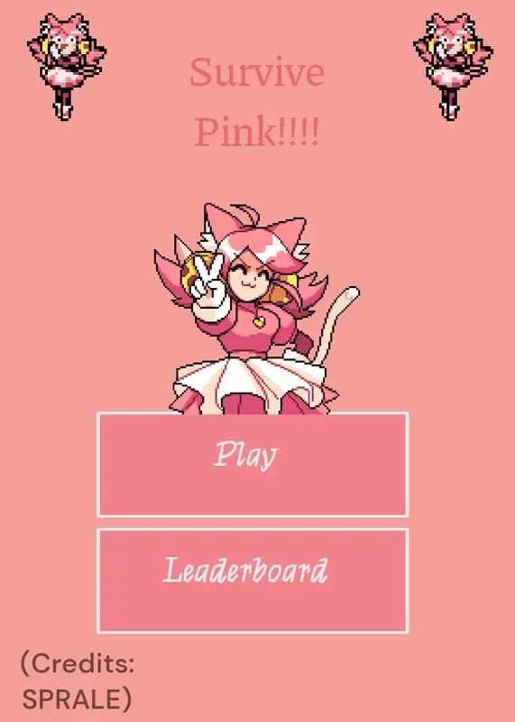 Pink Battle Deltarune by @Toby-Fox