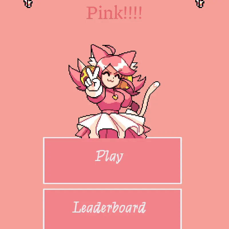 Pink Battle Deltarune by @Toby-Fox
