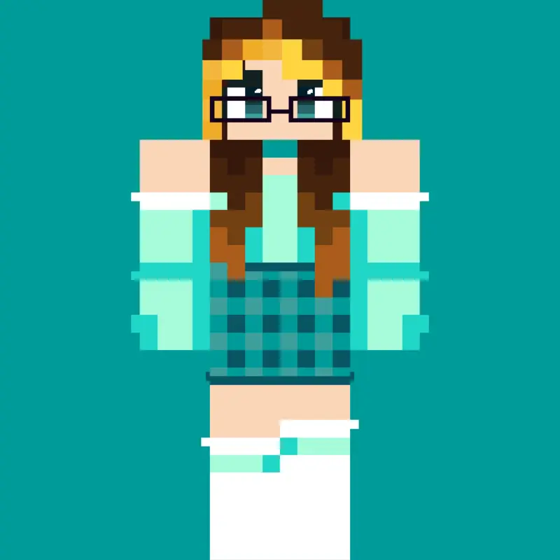 Kim From Aphmau (SMP) by @NebulaStickmanz