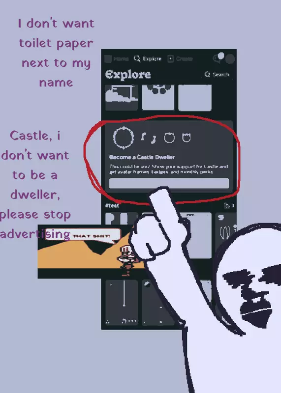 I HATE dweller ads by @sens_undertale