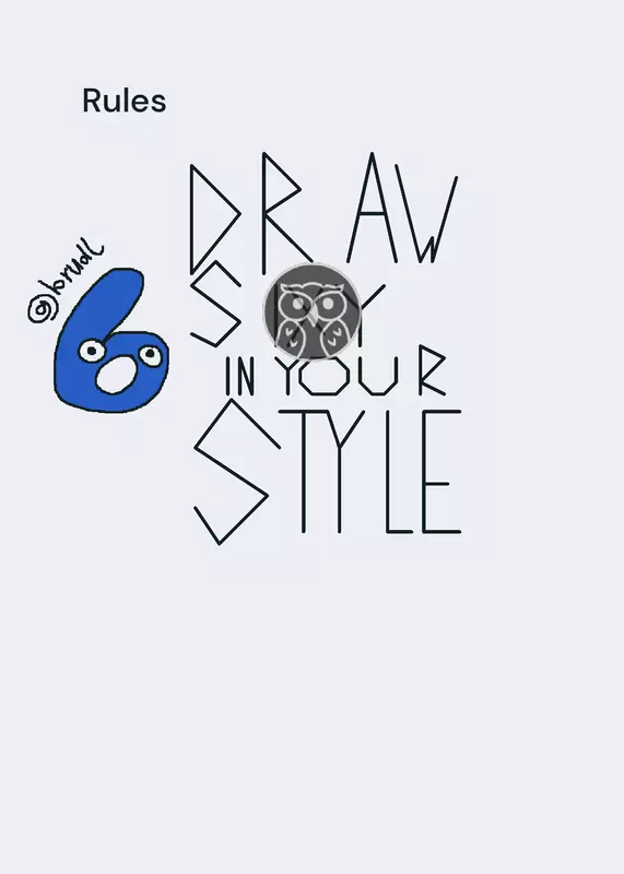 Draw Sixy in your style by @brudl