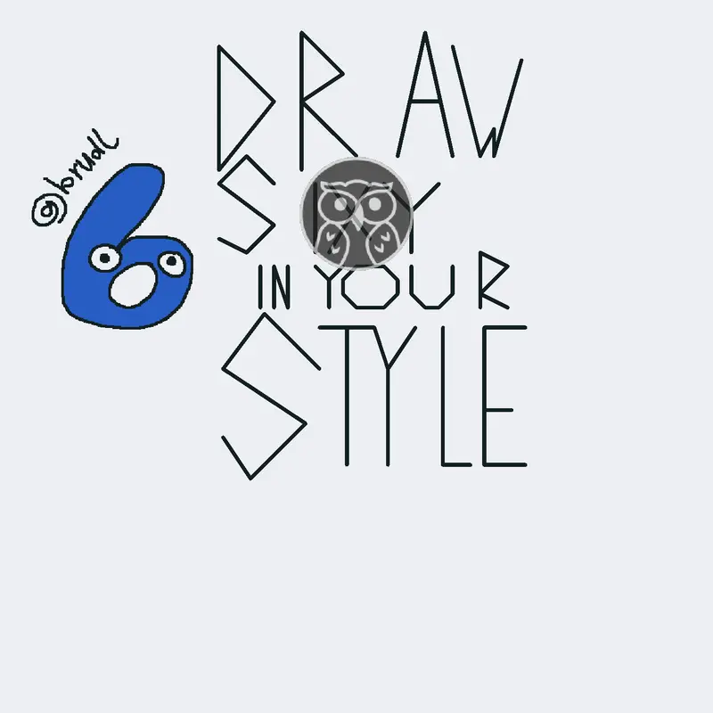 Draw Sixy in your style by @brudl