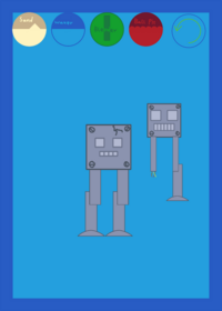 Robo-dad And Robo-Son.
