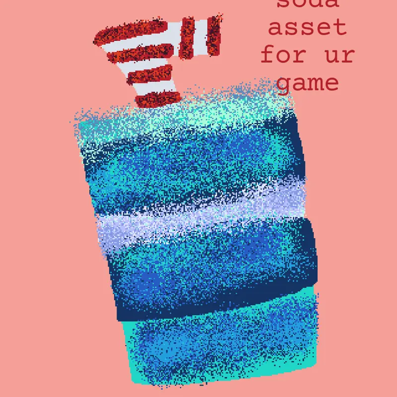 Free soda asset! by @luigilugi