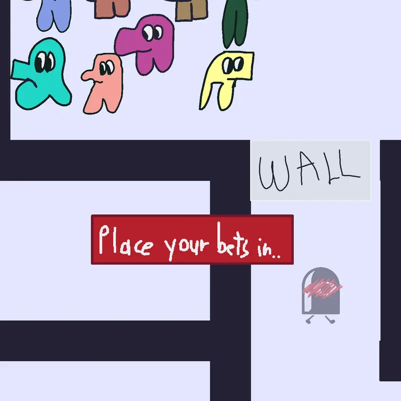Horse race 1 by @PokekAy