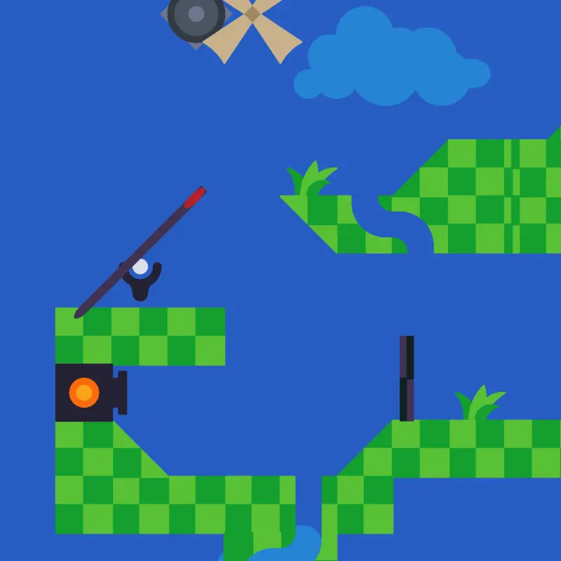 Normal golf game by @tariqMahmood1