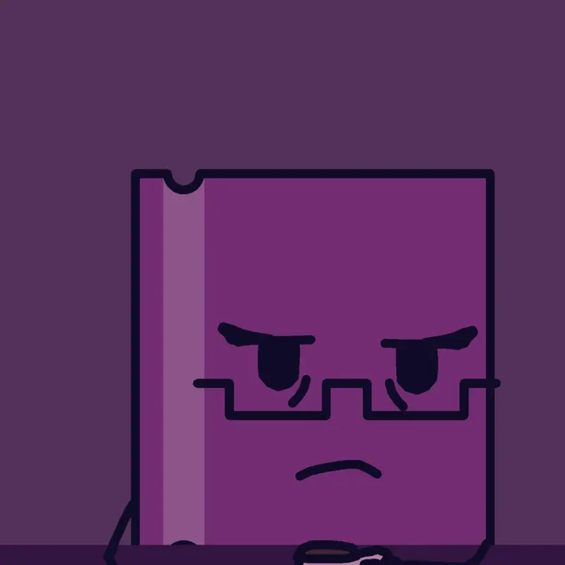 Purple notebook by @p1nky_0ff1c1al