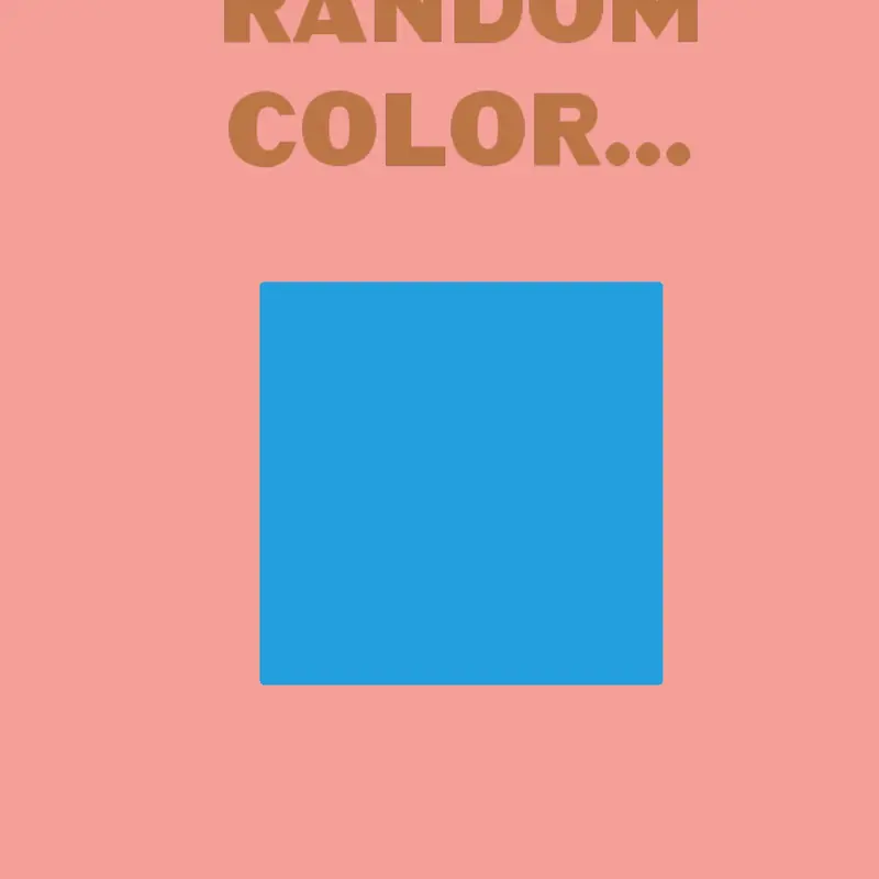 Random colors picker by @devesto_officialllllll