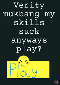 Verity mukbang this sucks 🤞😭