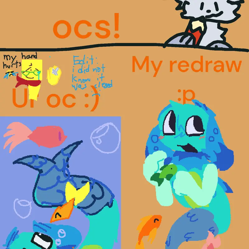 Redraw by @X_sunny-furry_X