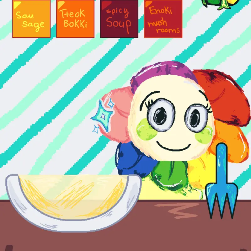 Dandy's mukbang! by @HomerverNaiz