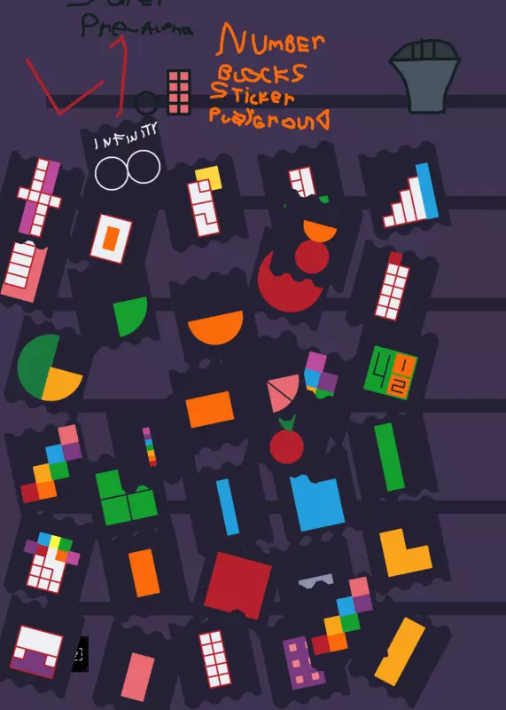 Numberblocks Sticker Playground V1.6 by @iLikeMcdonalds