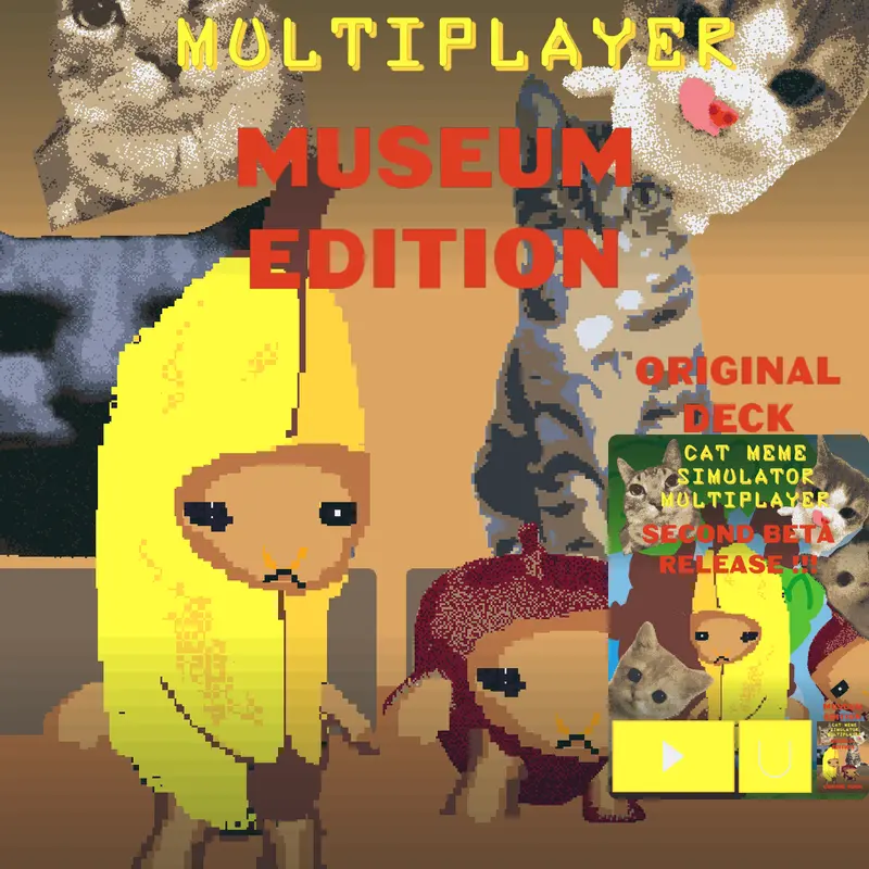 Cat meme museum edition by @Agamisback