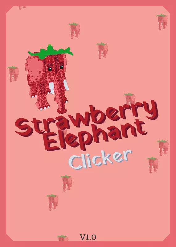 Strawberry elephant clicker by @lolman354kcheese