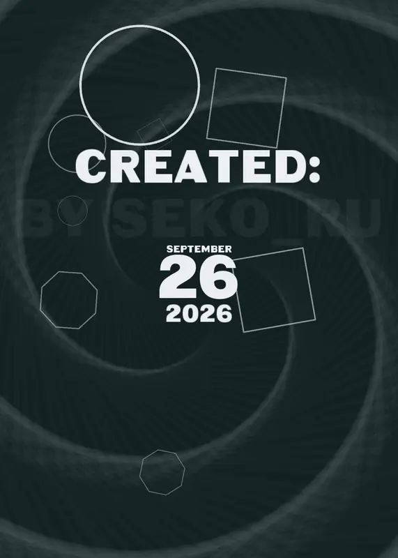 Geometric Calendar Remix by @Seko_ru