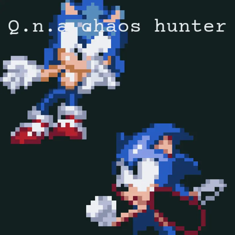 Me AND chaos hunter by @SonicDeLATAM
