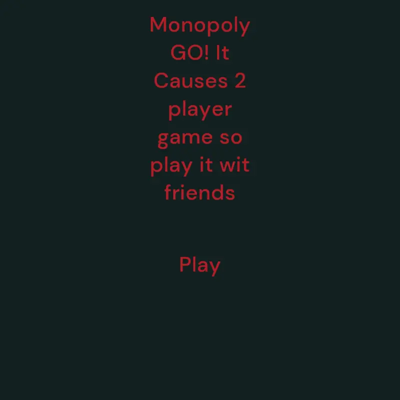 Monopoly! by @Songkarn