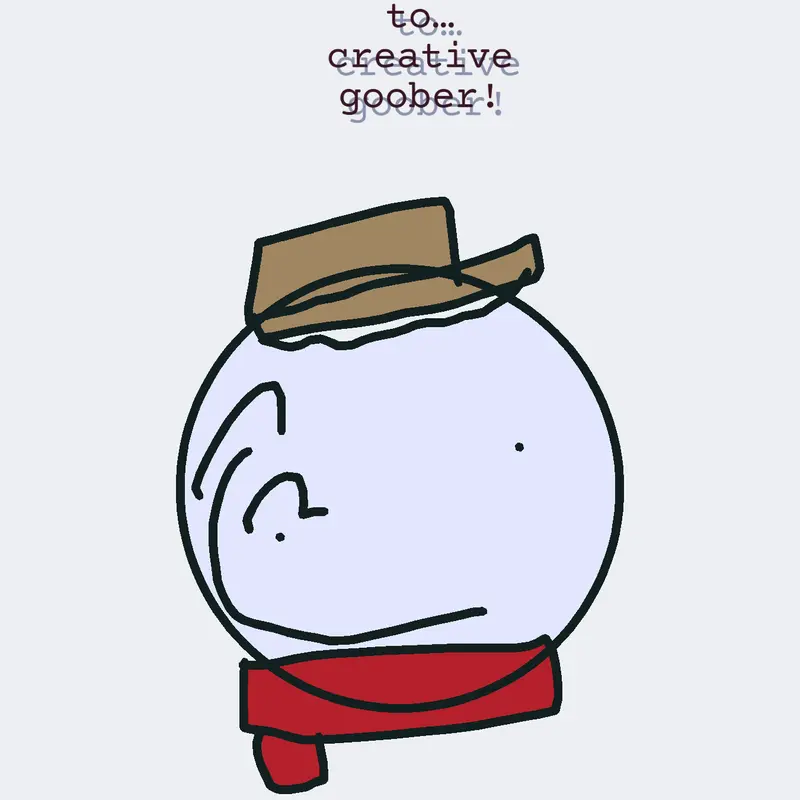 quick welcome! :) by @creativegoober_16