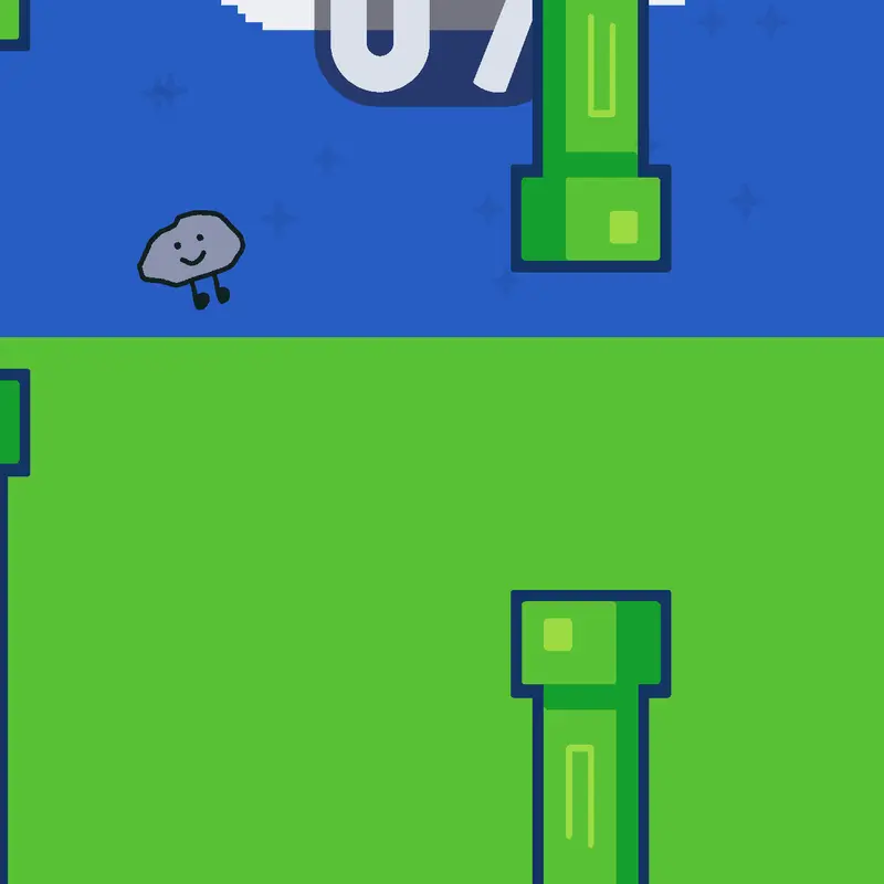 BFDI FLAPPY BIRD by @Catria
