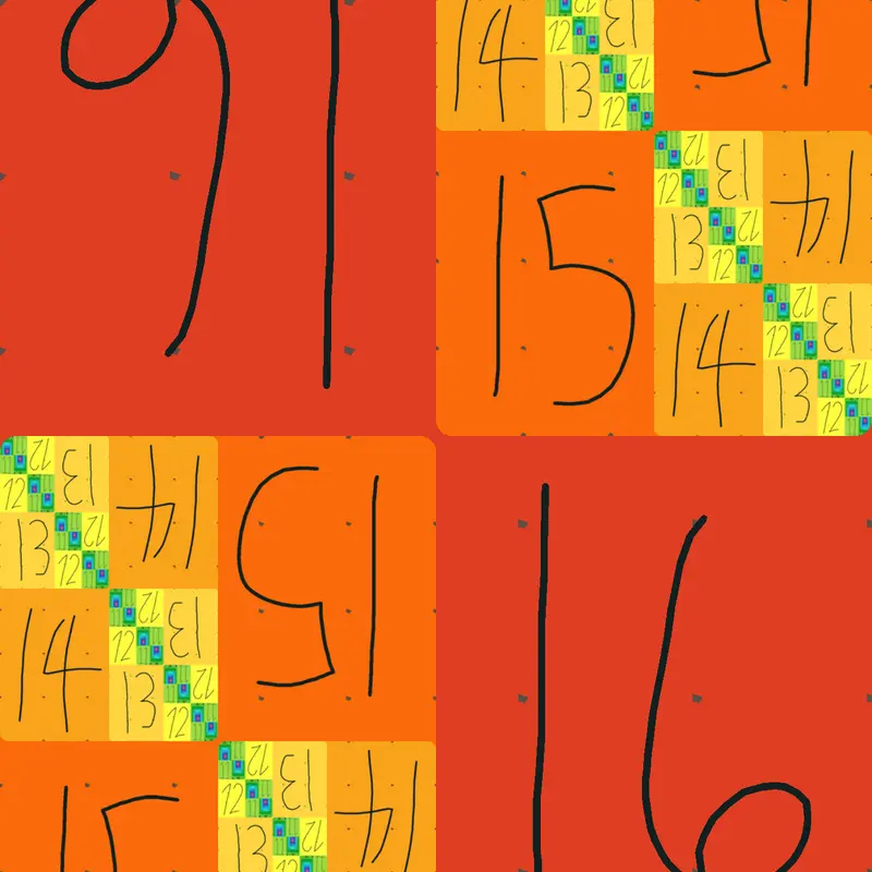 16 by @1ne