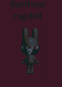Ratthew ragdoll!!! 👀🖤
