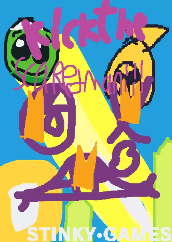 kick the Scaredman!!!! by @D1OR