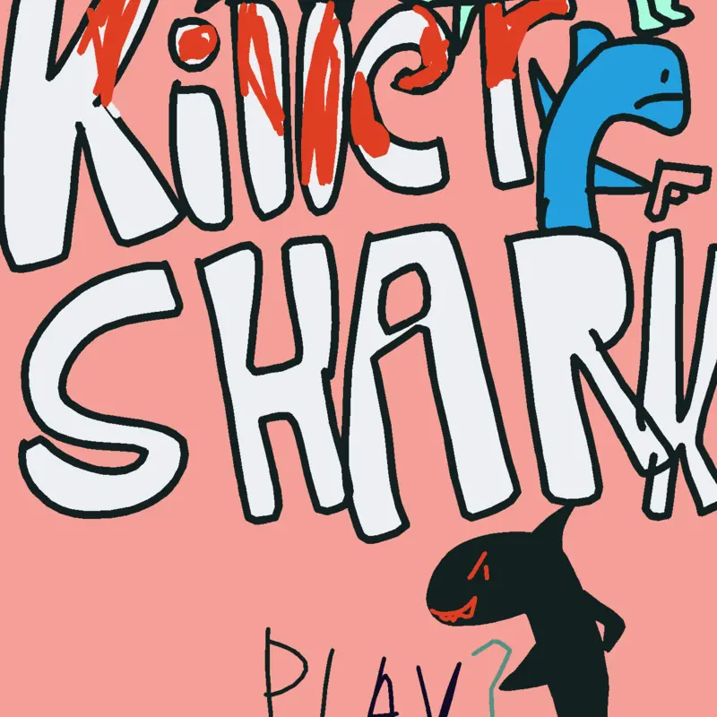 The killer shark by @Sharkymakesdecks