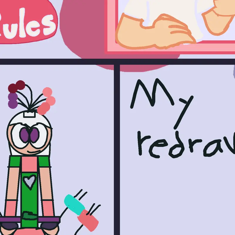 Redrawing Oc! by @NiiicckTheHuman