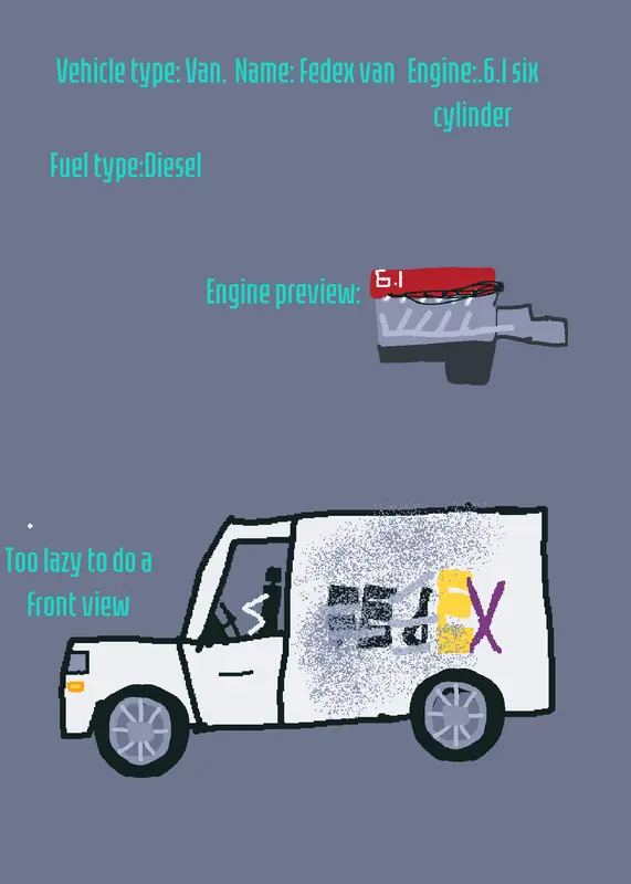 It's just the van by @RegularTwingo