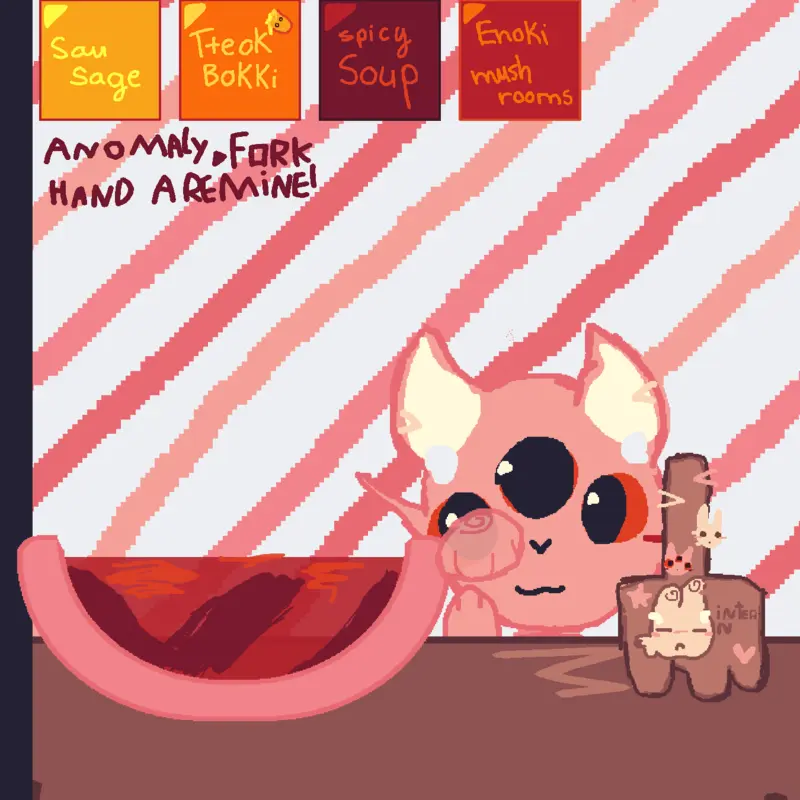 Anomaly mukbang :3 by @ORE00000