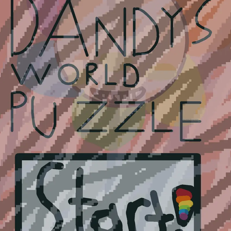 DANDYS WORLD PUZZLE!!!!!!! by @M00N_4ND_ST4R