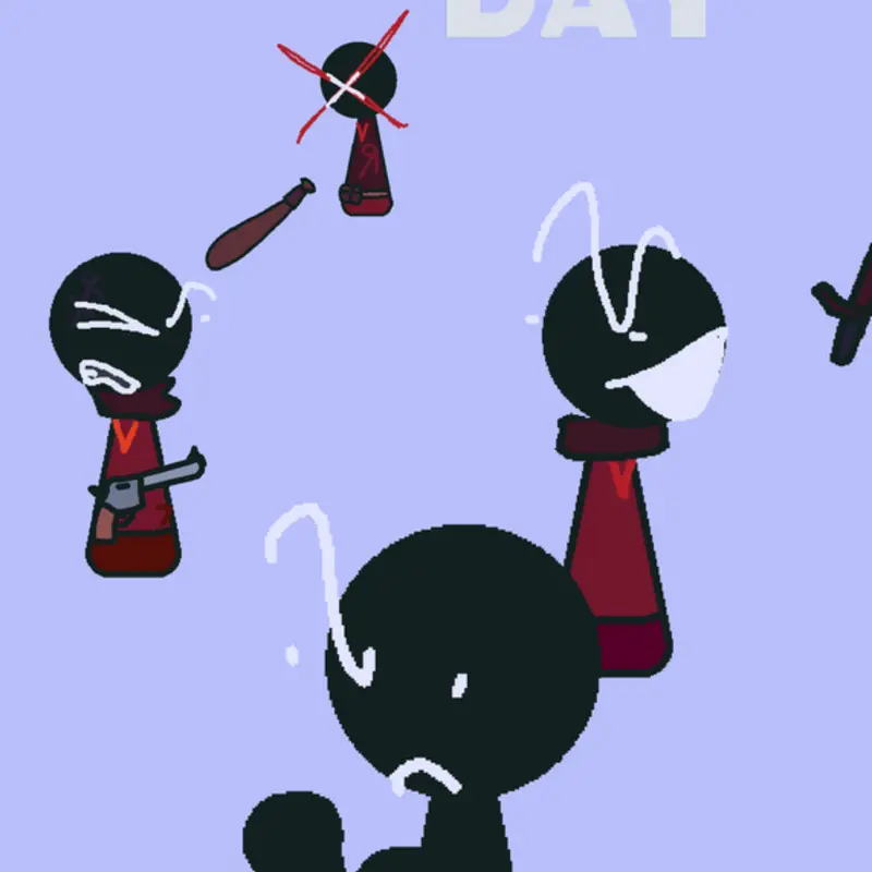 Batting Day but your playing as puncher by @hellomyvillager6767