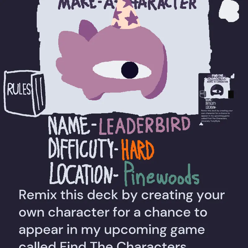 Game by @leaderbird