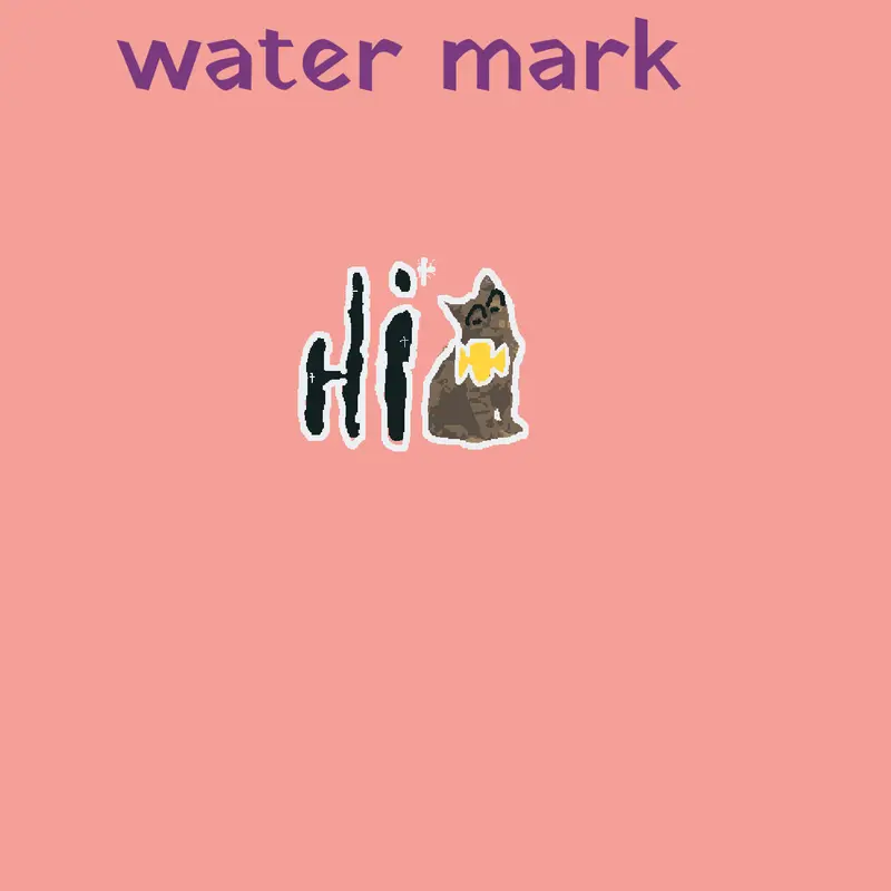 I made a watermark by @hi675