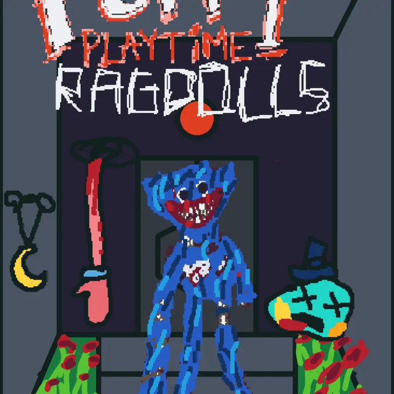 ITS BACK Poppy playtime ragdolls by @c00lkidddddd