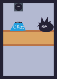 Feed the miss circle cat!