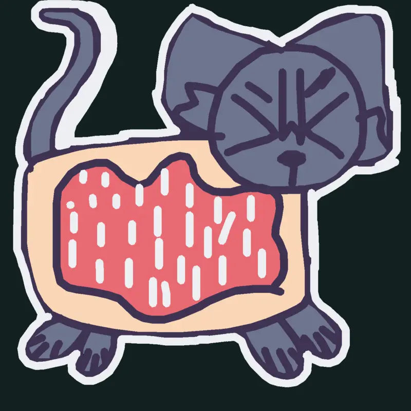 Nyan cat sticker! by @NyanCat_IS_Tired