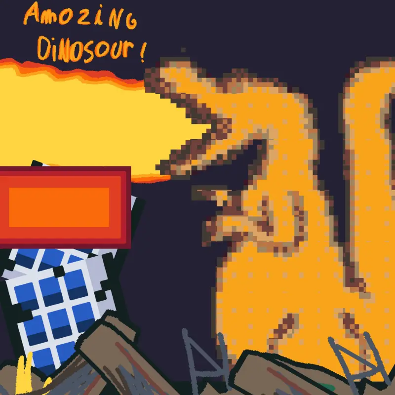 THE AMAZING DINOSAUR by @Remix_studios