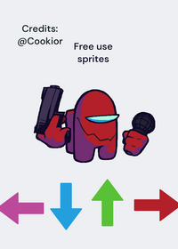 Red impostor fnf free use