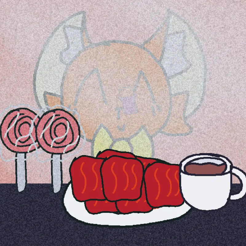 Lazyy by @foxing_orange
