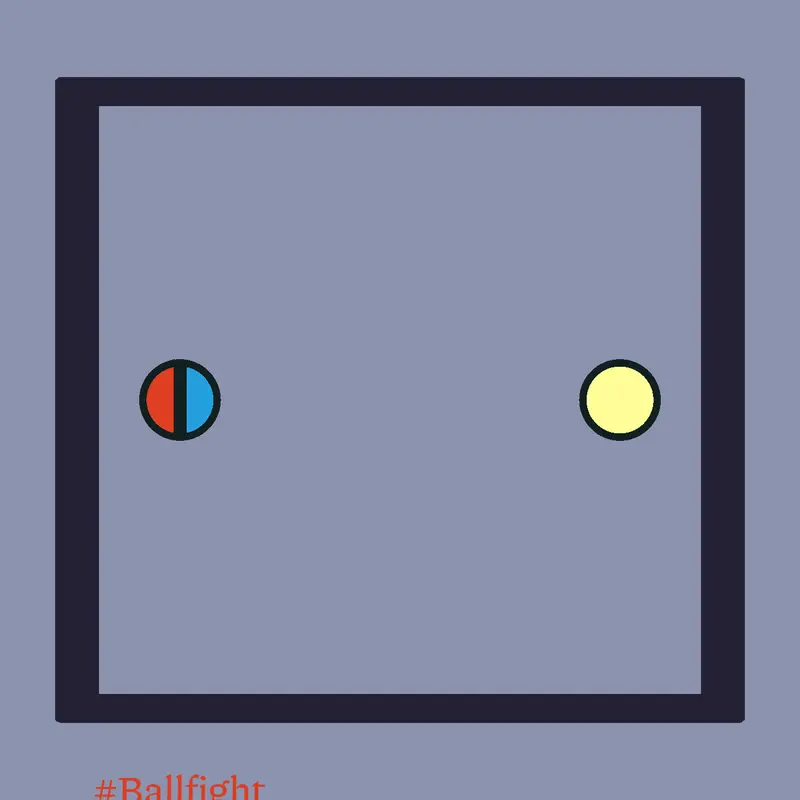 DUALBALL VS SWORD (with ult) by @SUPERBALLFIGHT
