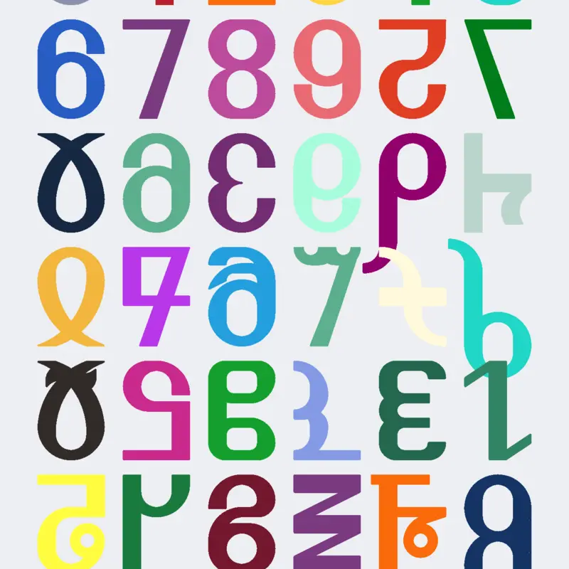 Agram Numerals Band - REMASTERED by @LuckyNumber7_The_Third