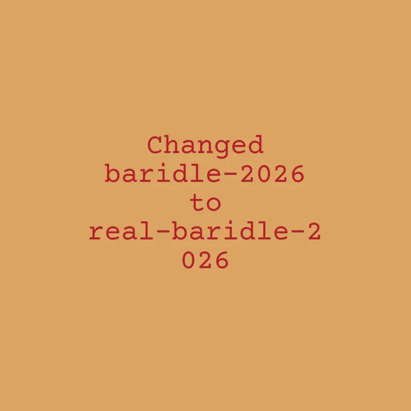 Game by @real-baridle-2026